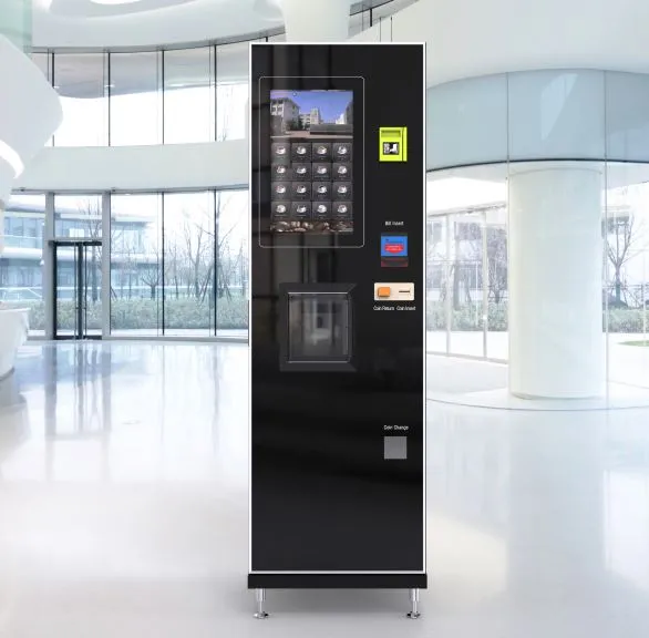 Peiriant Gwerthu Coffi Awto Ddaear Ffres