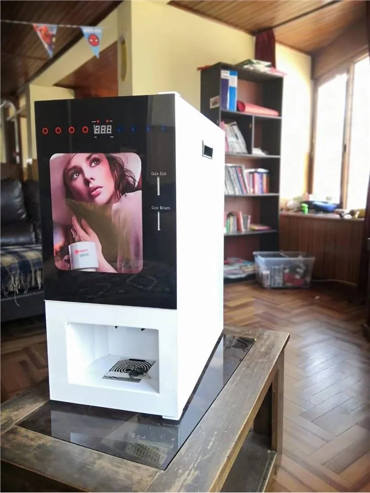 Peiriant Gwerthu Coffi Pen Bwrdd Amser Te